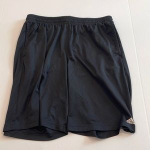 Adidas large training shorts black